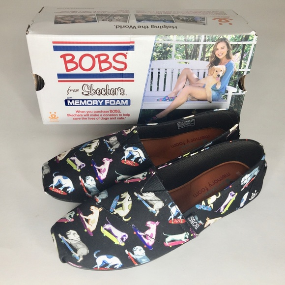 BOBS by Skechers Shoes - Skechers BOBS Skateboard Dogs Sz W8 Wag Town SOLD!